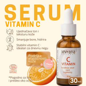 LEVRANA serum za lice VITAMIN C 30 ml