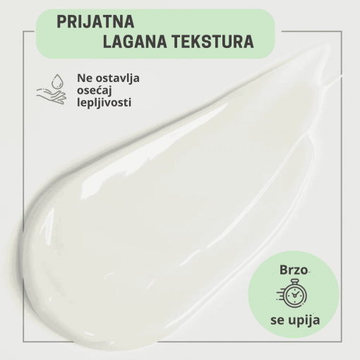 LEVRANA organic ALOJA VERA vitaminska MLE krema za lice 50 ml - Image 3