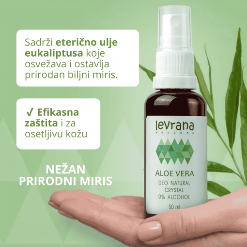 LEVRANA dezodorans ALOJA VERA 50 ml - Image 3