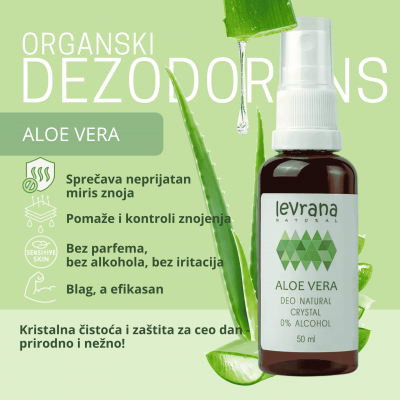 LEVRANA dezodorans ALOJA VERA 50 ml