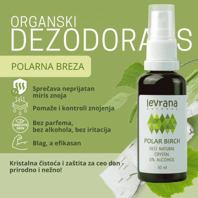 LEVRANA dezodorans POLARNA BREZA