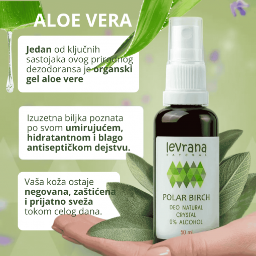 LEVRANA dezodorans POLARNA BREZA 50 ml - Image 5