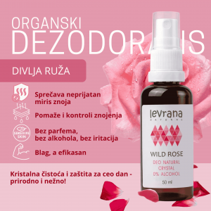 LEVRANA dezodorans DIVLJA RUŽA
