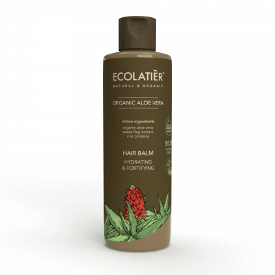 ECL Balzam za kosu Intezivno jačanje i rast Organic Aloe Vera 250 ml