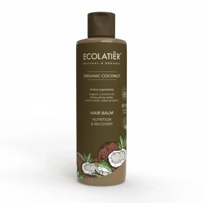 ECL Balzam za kosu Ishrana i regeneracija Organic Coconut 250 ml