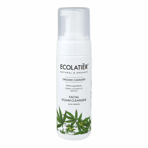 ECOLATIER Pena za umivanje lica TONUS I ELASTIČNOST organic cannabis 150 ml