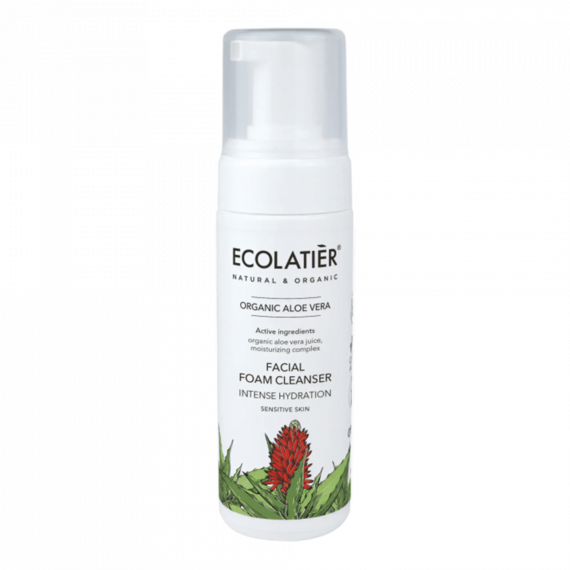 ECOLATIER Pena za umivanje ČIŠĆENJE I HIDRATACIJA organic aloe vera 150 ml