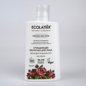 ECOLATIER Mleko za čišćenje lica - serija ORGANIC WILD ROSE