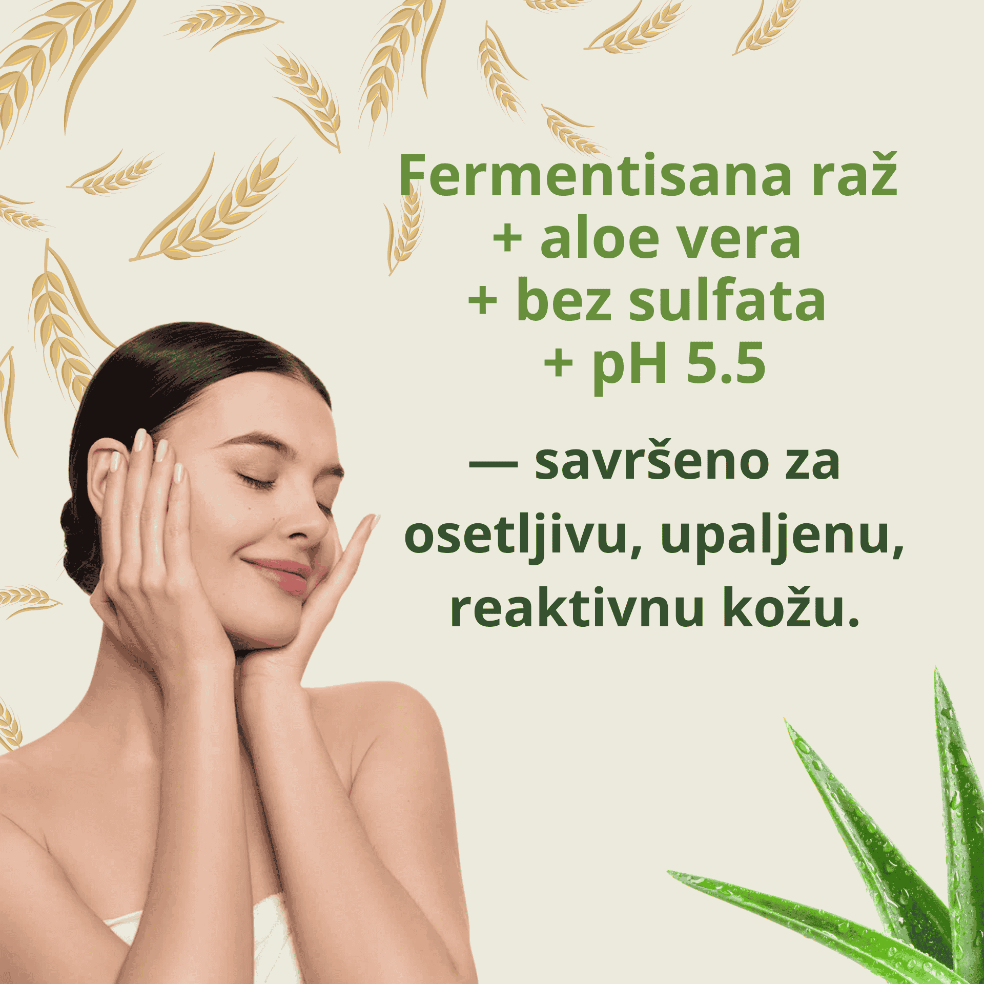 LEVRANA Mikrobiomski gel za umivanje osetljiva i problematična koža lica pH5.5 200 ml - Image 9