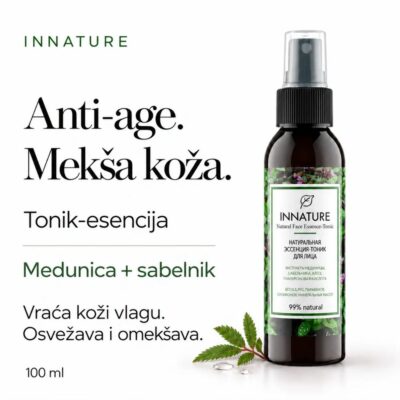 INNATURE Anti-age tonik-esencija Svila i fitoskvalan 100 ml