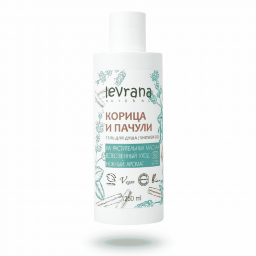 Levrana Lipid harmony uljana gel kupka za tuširanje CIMET I PAČULI 400 ml