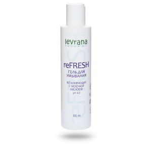 LEVRANA Gel za umivanje reFRESH Organic certified