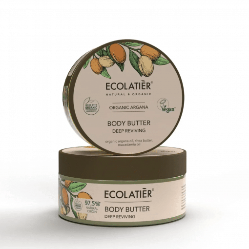 ECOLATIER Krema puter za telo dubinski oporavak Organic argana 200ml