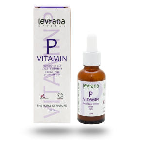 LEVRANA serum za lice VITAMIN P jačanje organic certified