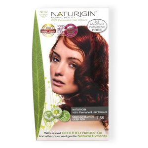 NATURIGIN Farba za kosu MEDIUM BLONDE DEEP RED 7.55