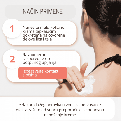 Levrana krema za zaštitu od sunca, za lice i telo Neven 30SPF PINK 0+ organic certified - Image 7