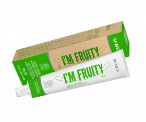 SPASTA Sertifikovana organska pasta za zube “I’m fruity” Lime 75 ml