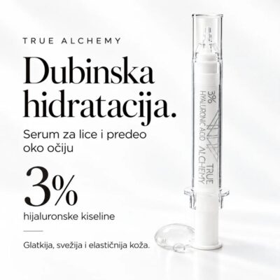 TRUE ALCHEMY Serum za lice i oči HYALURONIC ACID 3,0% 10 ml
