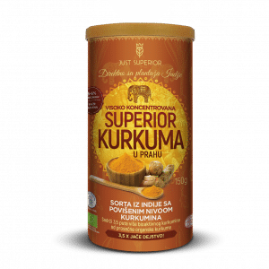 Organska Kurkuma u prahu (5-6% kurkumina) 150g