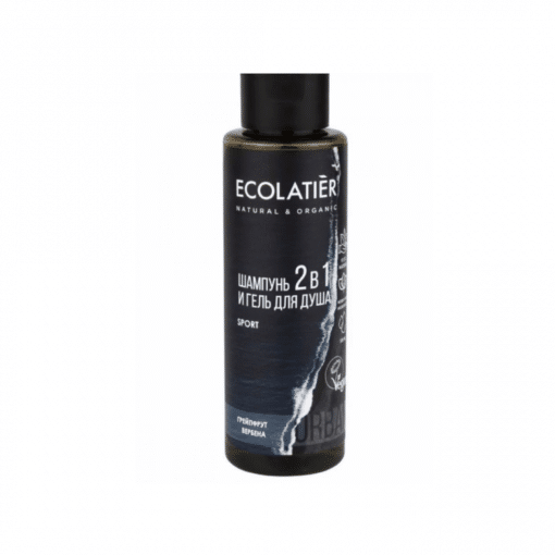 Ecolatier Muški gel za tuširanje i šampon 2 u 1 grejpfrut i vrbena 100ml