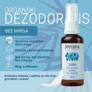 Levrana dezodorans Bez mirisa