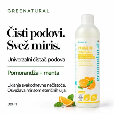 Univerzalno sredstvo za čišćenje podova sa organskim esencijalnim uljima 500 ml