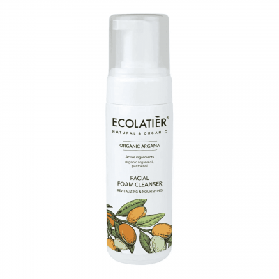 Ecolatier pena za čišćenje lica Hranljiva Organic argana 150 ml
