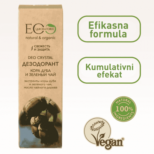 2+1 GRATIS 100% Natural dezodorans za telo HRASTOVA KORA I ZELENI ČAJ 50 ml - Image 6