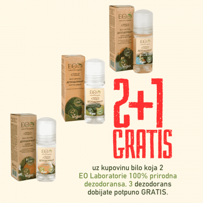 2+1 GRATIS Dezodorans za telo