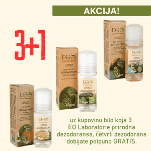 EO lab 3+1 GRATIS Dezodorans za telo