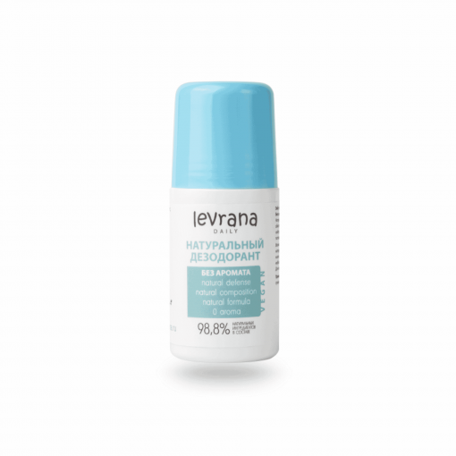 Levrana prirodni dezodorans Daily Bez mirisa 65 ml