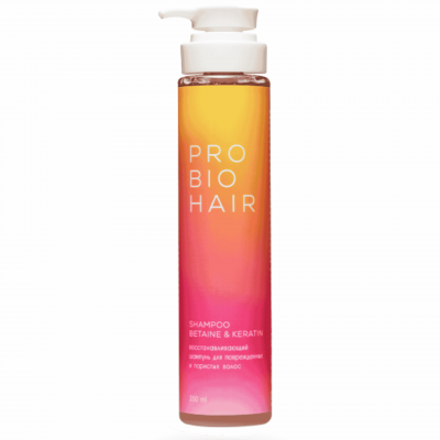 PRO BIO HAIR Šampon bez sulfata za obnovu kose sa keratinom
