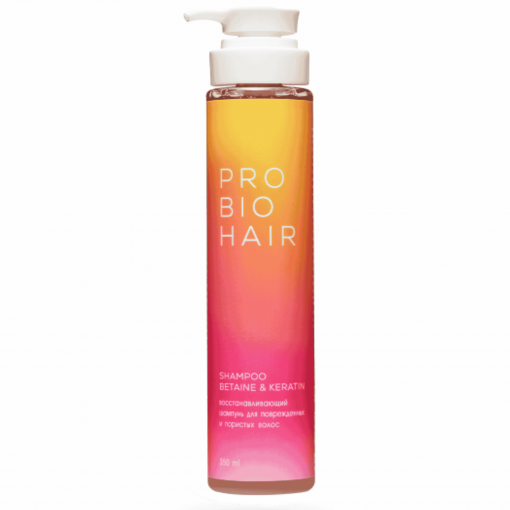 PRO BIO HAIR šampon bez sulfata za obnovu kose sa keratinom 350 ml