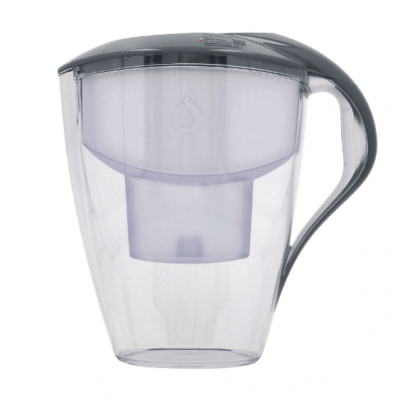 Dafi Bokal za filtriranje vode Astra 3L sivi LED