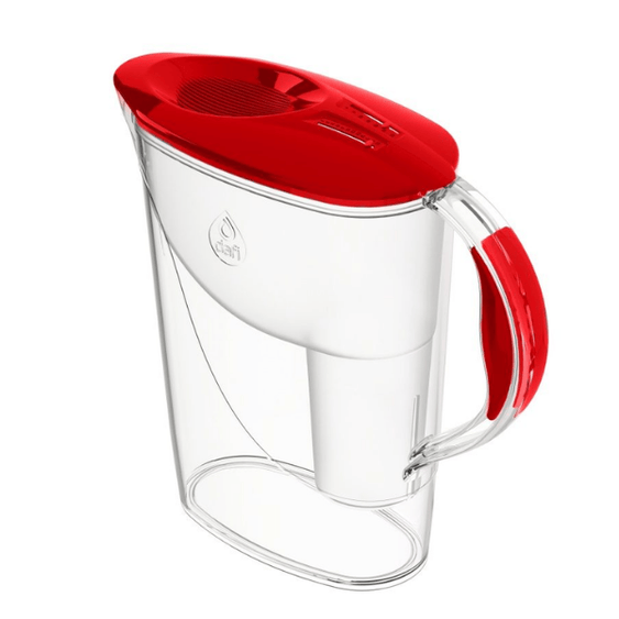 Dafi Bokal za filtriranje vode Atria 2.4 l crveni
