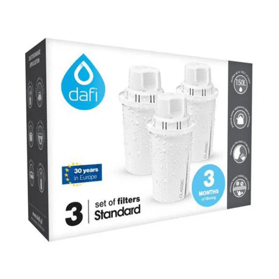Univerzalni filter kartridž za bokale Dafi i Barrier 3 kom Tvrda voda