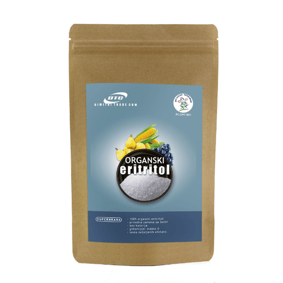 DTC Eritritol, zamena za šećer 100 g
