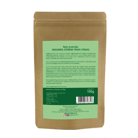 DTC Ječmena trava u prahu 100 g - Slika 3