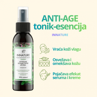 INNATURE Anti-age tonik-esencija — medunica i sabelnik 100 ml