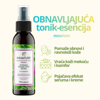 INNATURE Obnavljajuća tonik-esencija — gavez i anđelika