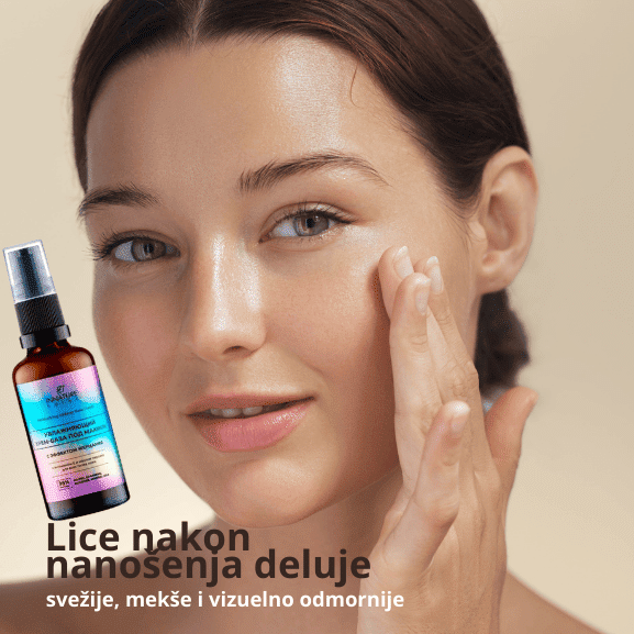 SHINE hidratantna krem-baza za lice za delikatan sjaj i osvežen izgled 50 ml - Slika 2